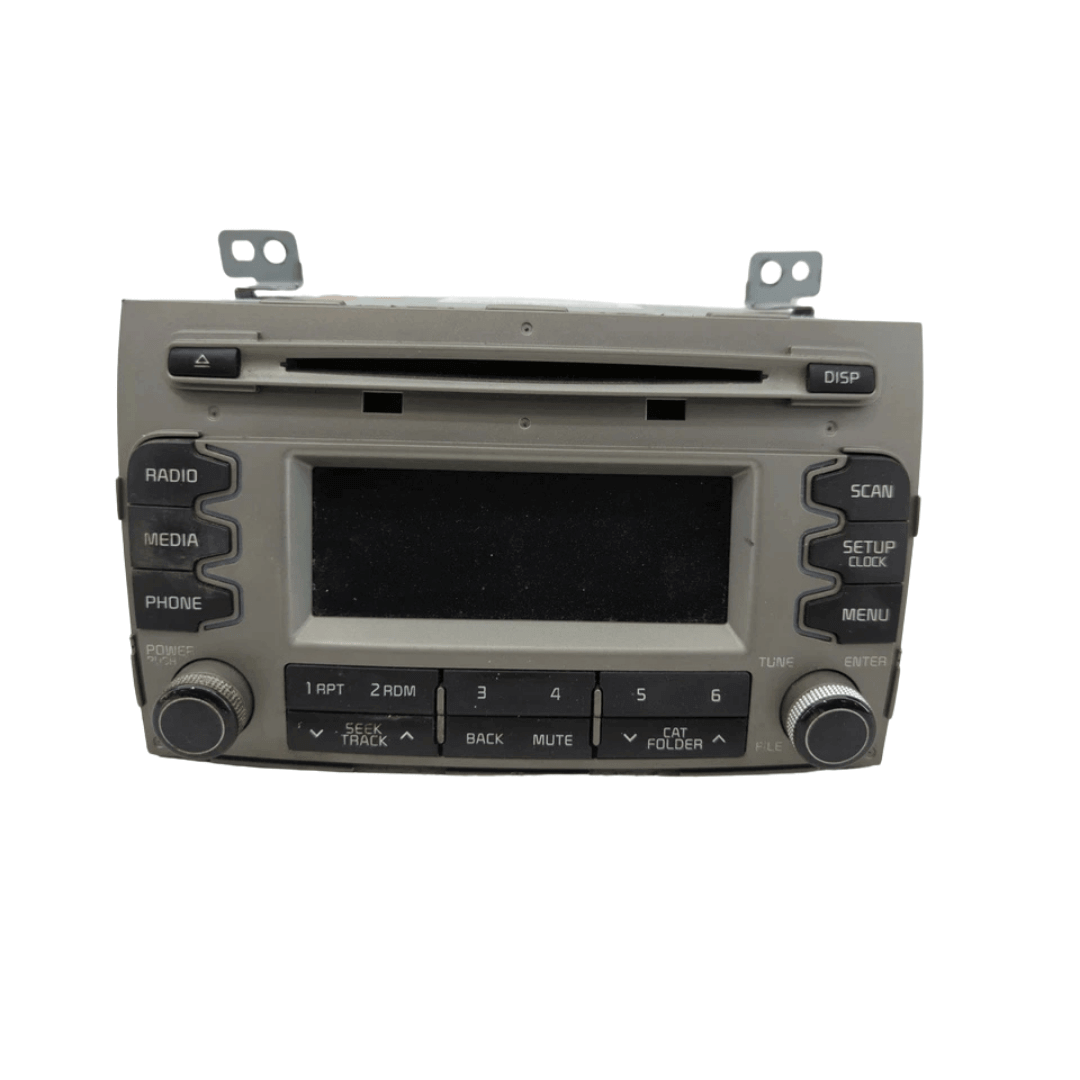 2010-2013 Kia Sportage AM FM Single CD Satellite Radio Receiver - Used OEM